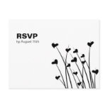 Heart Fields Reply Card Post Cards