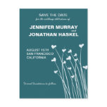 Heart Fields Save the Date Post Card