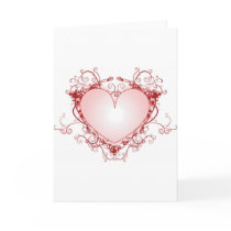 Heart Filigree cards by knotth Heart Filigree cards