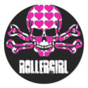heart-filled skull stickers