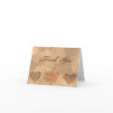 Heart Filled Thank You Card card