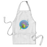 HEART FISH BUBBLE by SHARON SHARPE Aprons