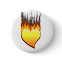 Heart flame design I buttons