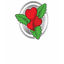 Heart Flower Tattoo Design t-shirts by doonidesigns Heart Flower Tattoo Design t-shirts