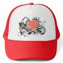 heart&flowers hats by VioDeSign heart&flowers hats