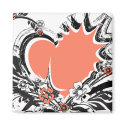 heart&flowers magnets by VioDeSign heart&flowers magnets