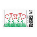 heart flowers postage by EverAfter heart flowers postage