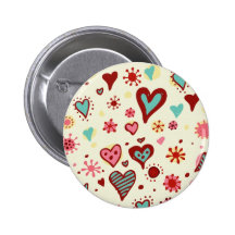 Heart Flurry Pin