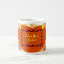 Heart for Daddy Mugs