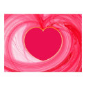 Heart Fractal Poster posters