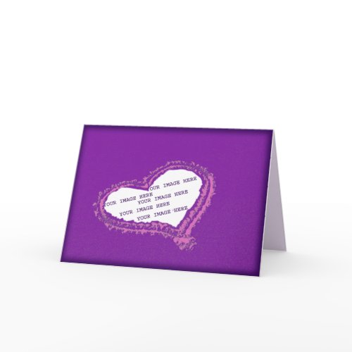 Heart Frame Card card