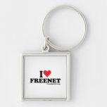 Heart Freenet Keychain