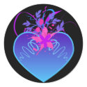 Heart Full Of Hope Stickers by mariannegilliand Heart Full Of Hope Stickers