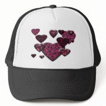 Heart Gems Collection hats by SuanSKatra Heart Gems Collection hats