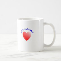 HEART GEOCACHING COFFEE MUG