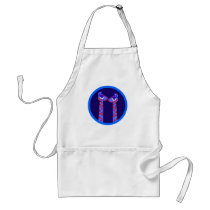 HEART GIRAFFE Apron by kooky HEART GIRAFFE Apron