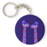 HEART GIRAFFES Keychain