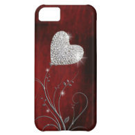 heart girly lovely red iPhone 5C cases