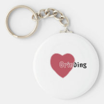 Heart Grinding Key Chains