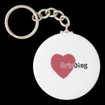 Heart Grinding keychains