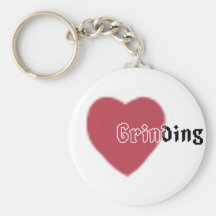 Heart Grinding Keychain