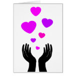 Heart Hands Card