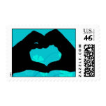 Heart Hands stamps