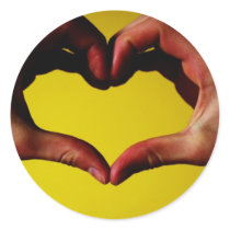 Heart Hands stickers