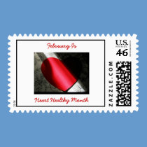 Heart Healthy Month postage