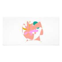 Heart Heart Photo Card Template