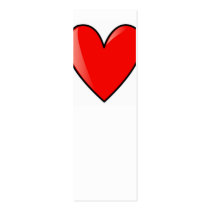 Heart & Hearts Business Card profile cards