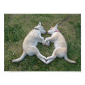 heart husky posters
