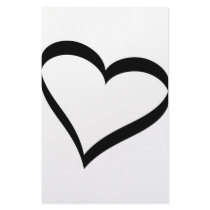 heart icon stationery