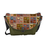 Heart In A Box Messenger Bag