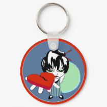 Heart in Hand keychains