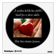 Heart in Hand - Mother's Day Wall Decals