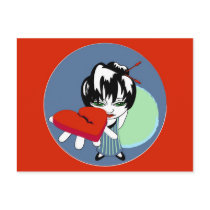 Heart in Hand postcards by studio524 Heart in Hand postcards