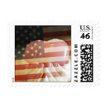 Heart in Hands America Stamps