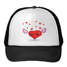Heart in Love Mesh Hats