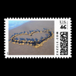 Heart in Sand Love stamps