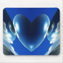 "Heart In The Clouds" mousepad by Zoltan Buday mousepads