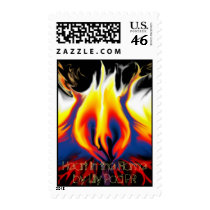 Heart in the Flame postage