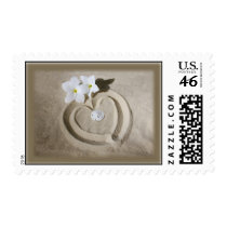 Heart in the Sand - Beach Still Life postage