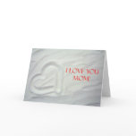 Heart in the Sand Greeting Cards