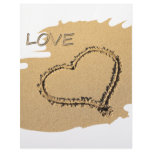 Heart in the sand letterhead