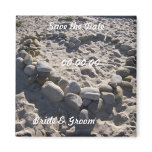 Heart in the sand magnets