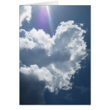 Heart in the Sky (1) Greeting Card