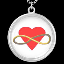 Heart Infinity necklaces