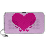 Heart ipad iphone Portable Speaker
