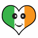 heart irish smiley photo sculptures by doonidesigns heart irish smiley photo sculptures